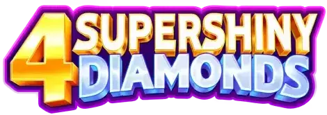 4 Supershiny Diamonds: Hold and Win slot logo